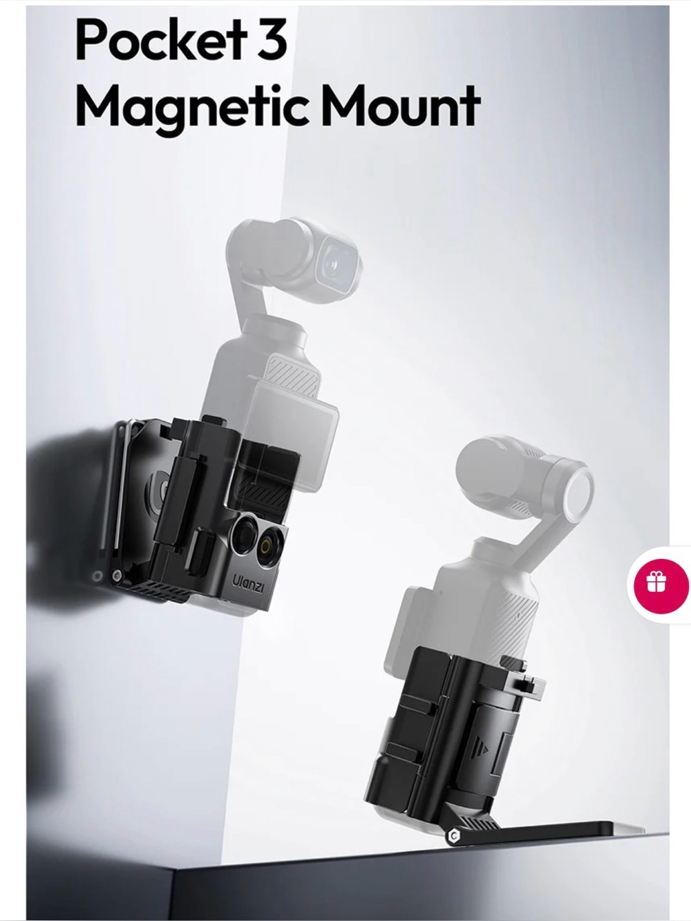 Ulanzi PK15 Pocket 3/4 & Xtra Muse Magnetic Mount C068 - Picture 3 of 14